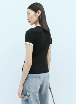 Contrast Circle T-Shirt