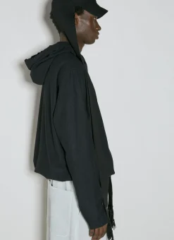 Contrast Logo Baseball Cap With Scarf