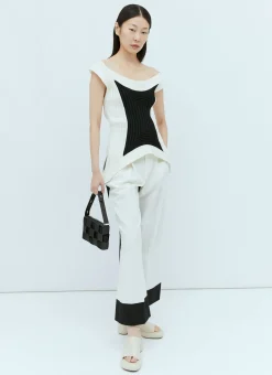 Contrast Pants