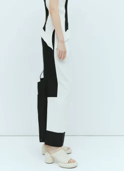 Contrast Pants