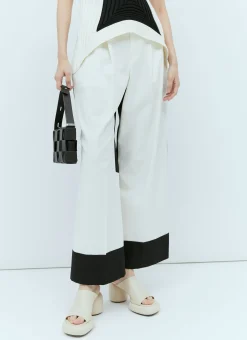 Contrast Pants