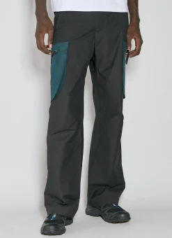 Contrast Pocket Cargo Pants