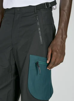 Contrast Pocket Cargo Pants