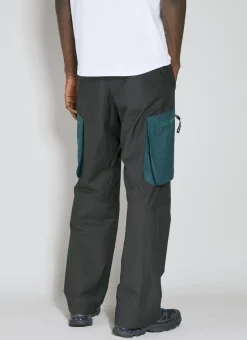 Contrast Pocket Cargo Pants