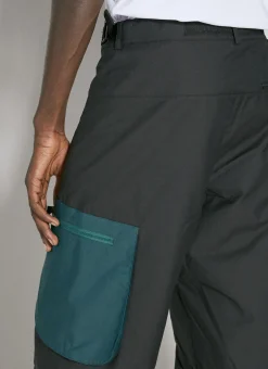 Contrast Pocket Cargo Pants