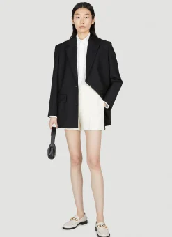 Contrast Trim Shorts