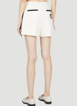 Contrast Trim Shorts