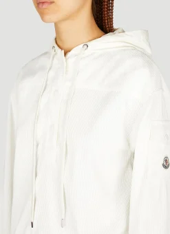 Corduroy Hooded Sweatshirt