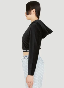 Corduroy Hooded Sweatshirt