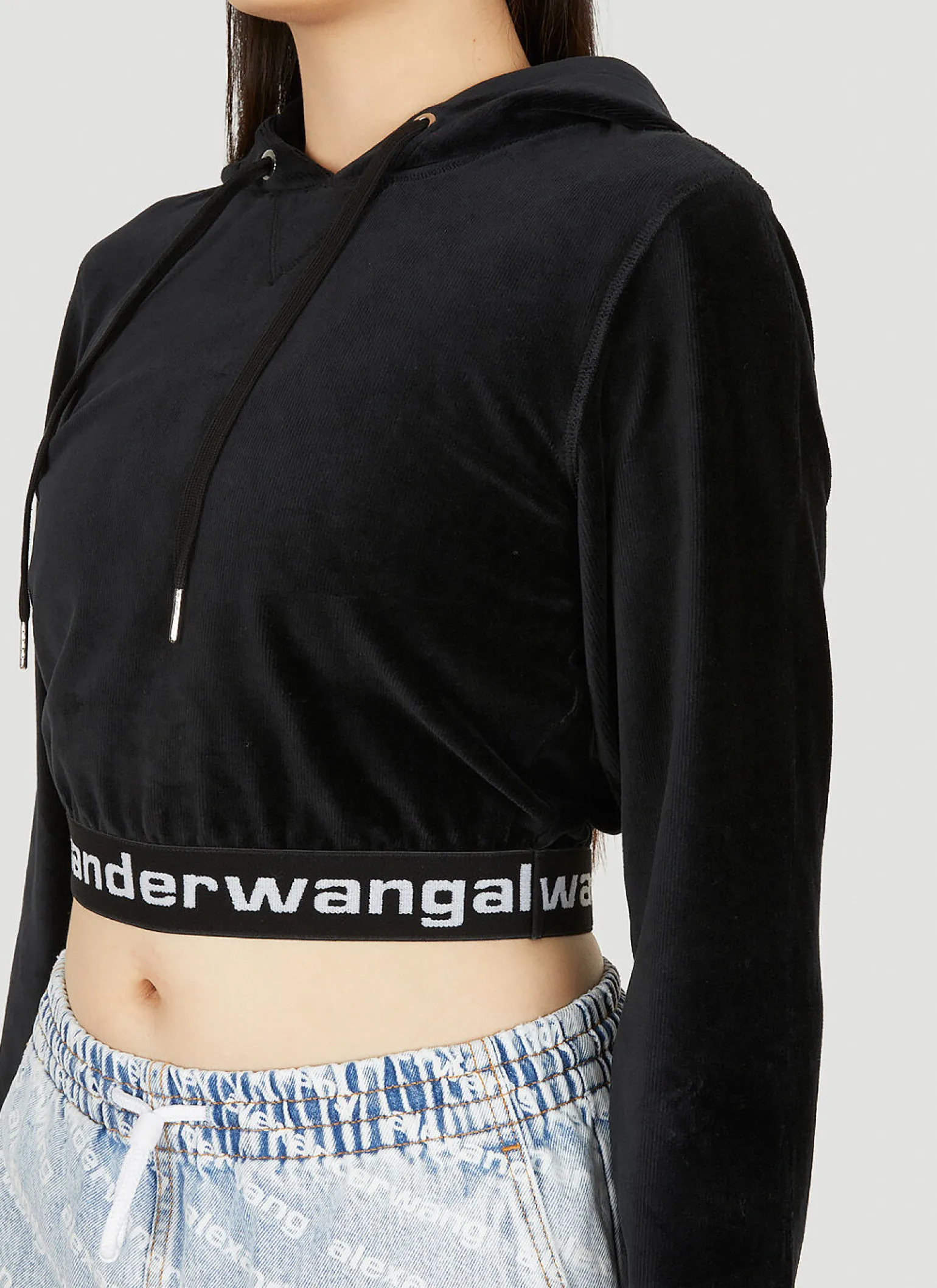 Corduroy Hooded Sweatshirt