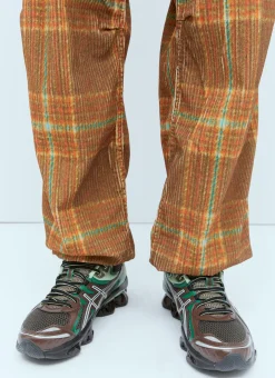 Corduroy Printed Cargo Pants