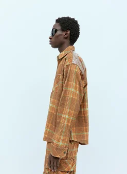 Corduroy Printed Overshirt