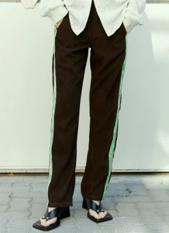 Corduroy Straight Pants