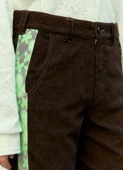 Corduroy Straight Pants