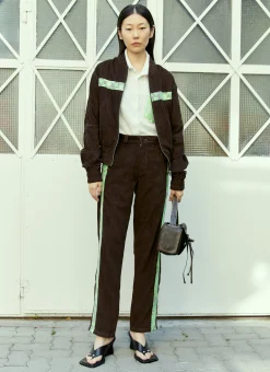 Corduroy Straight Pants
