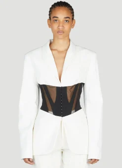 Corset Panel Blazer