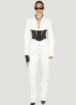 Corset Panel Blazer