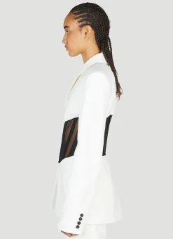 Corset Panel Blazer
