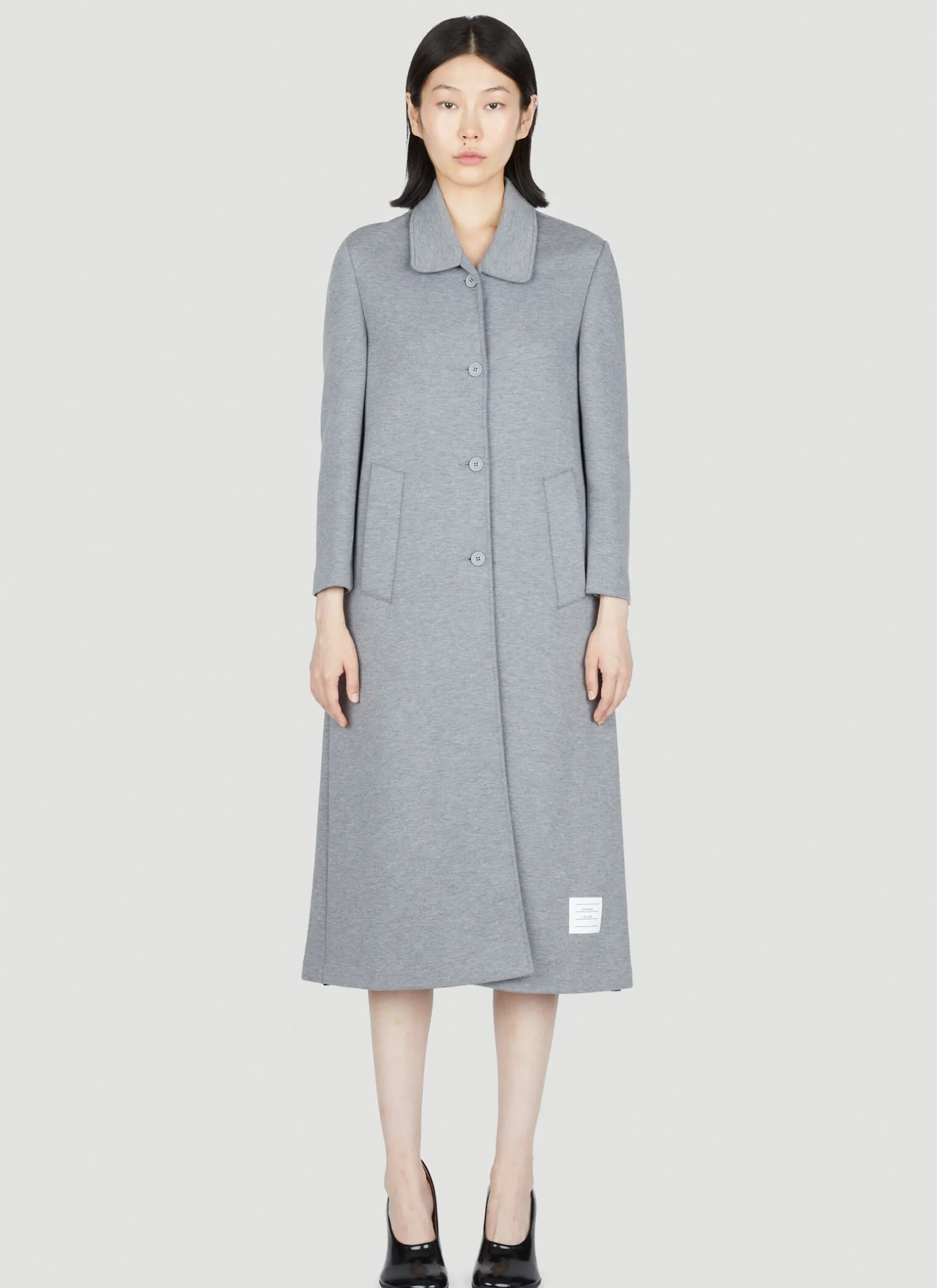 Cotton-Jersey Pea Coat