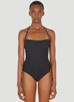 Cowl Neck Swimsuit