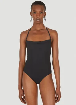Cowl Neck Swimsuit