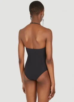 Cowl Neck Swimsuit