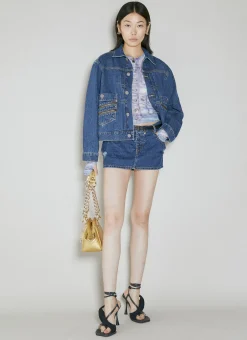 Crewe Foam Micro Mini Skirt