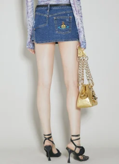 Crewe Foam Micro Mini Skirt