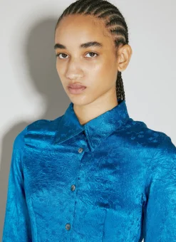Crinkle Fitted Shirt