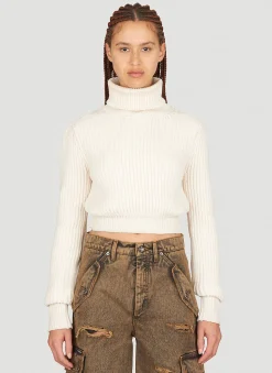 Crop Rib Sweater