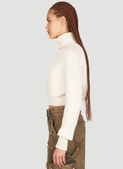 Crop Rib Sweater