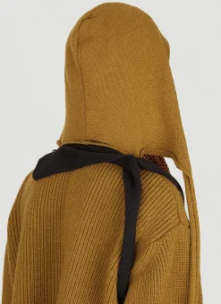 Cropped Hooded Sweater