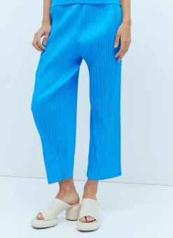 Cropped Pleated Pants