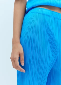 Cropped Pleated Pants