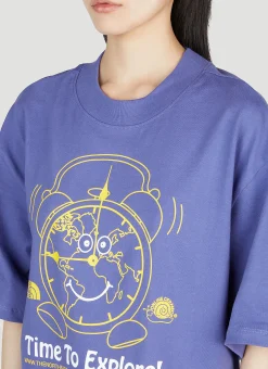 Cropped Print T-Shirt
