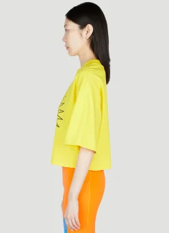 Cropped Print T-Shirt