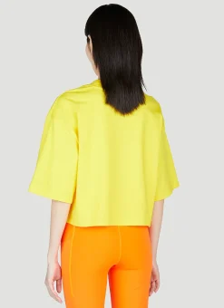 Cropped Print T-Shirt