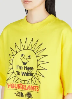 Cropped Print T-Shirt