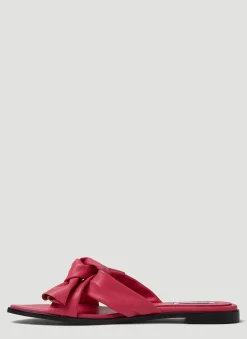 Cross Knotted Flat Sandals