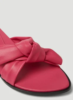 Cross Knotted Flat Sandals