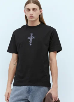 Cross Logo Print T-Shirt