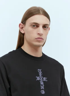 Cross Logo Print T-Shirt