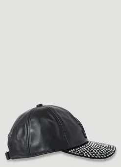 Crystal Embellished Baseball Cap