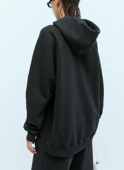 Crystal Embellished Hooded Sweatershirt