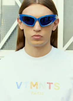 Crystal Embellished Logo T-Shirt