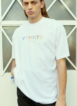 Crystal Embellished Logo T-Shirt
