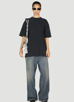 Crystal Embellished Logo T-Shirt