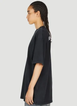 Crystal Embellished Logo T-Shirt
