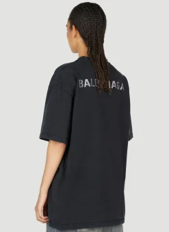 Crystal Embellished Logo T-Shirt