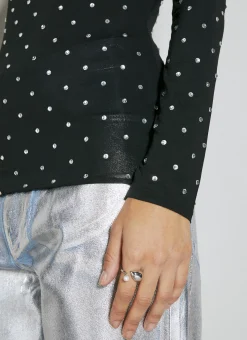Crystal Embellished Top